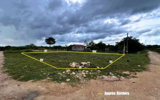 Residential Corner Lot in J&W Belmopan with Utilities