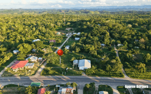 0.37 Acre Corner Lot with Highway Frontage in Camalote Village, Cayo District