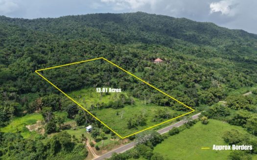 13.01 Acres on Hummingbird Highway, Valley Community, Belize