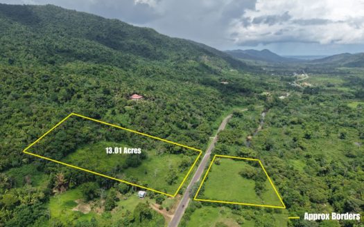 13.01 Acres on Hummingbird Highway, Valley Community, Belize