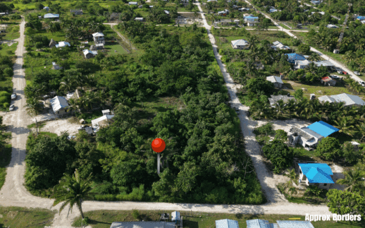 0.34 Acre Corner Lot for Sale in Valley of Peace Village, Cayo District