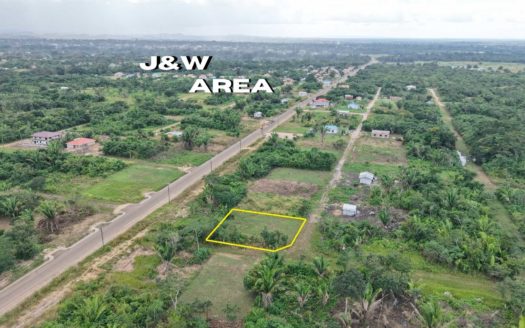 Residential Corner Lot in J&W Area in Belmopan