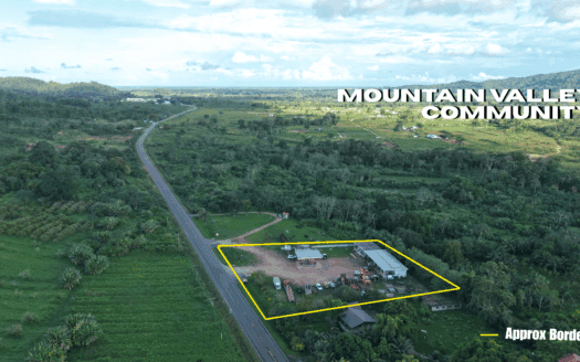 Prime Commercial Gas Station Along Hummingbird Highway