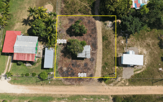 Build-Ready Residential Lot Near the George Price Highway in Georgeville