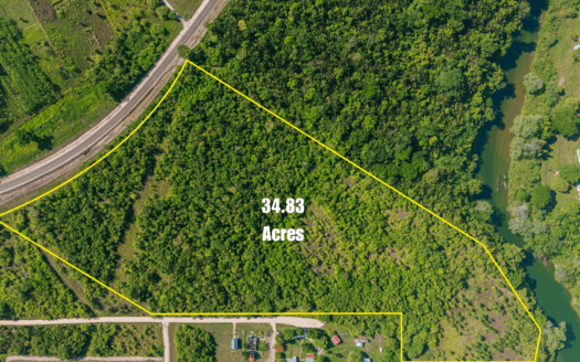 34.83 Acres of Prime Commercial Land for Sale in Belmopan, Belize