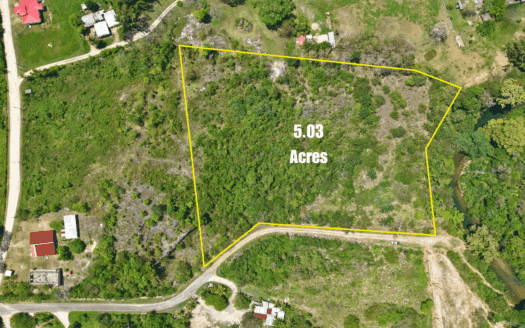 5.03 Acre Riverfront Property for Sale in Belmopan, Belize